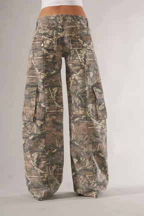 Camouflage-Cargohose